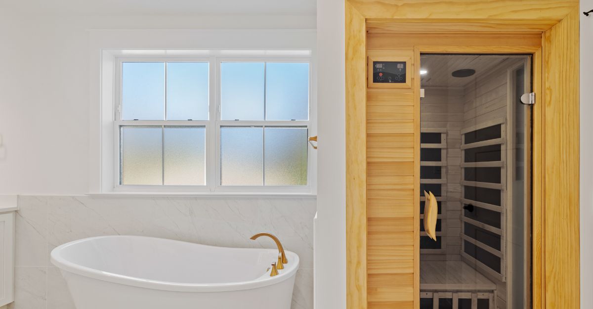 Spa Showers and Freestanding Tubs in Elegantly Designed Baths